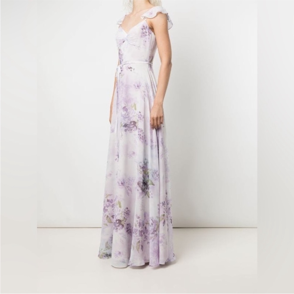 Floral Lavender Maxi Dress